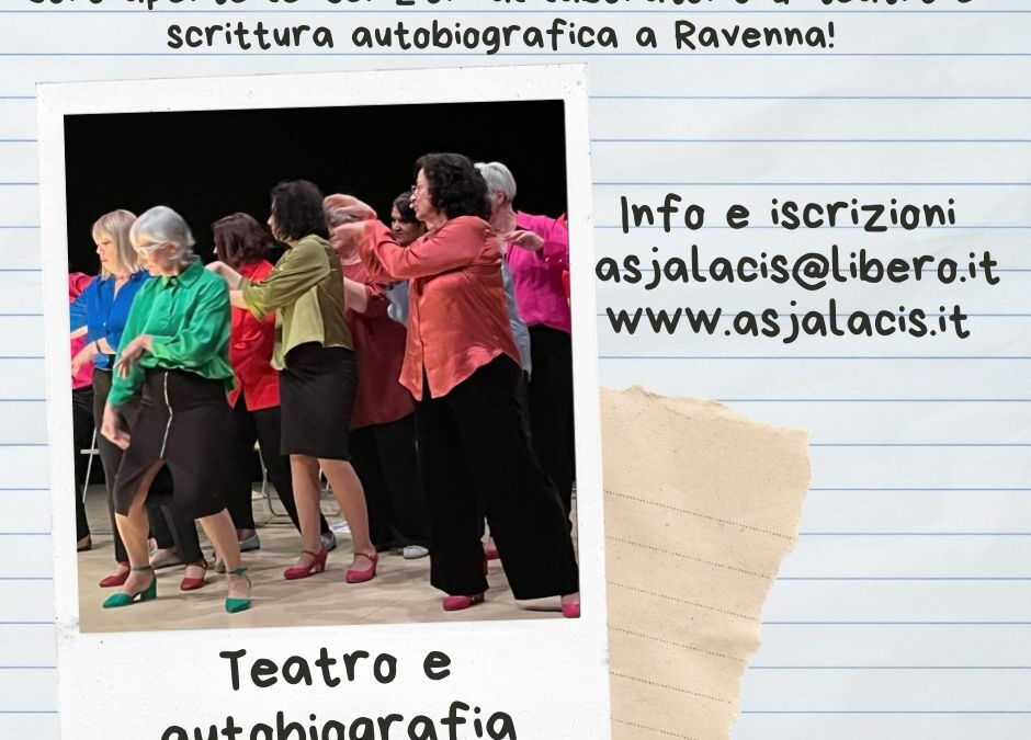 Teatro e autobiografia 2024-25